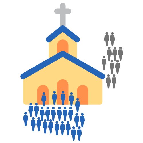 GRAPHIC: Approximately one out of every four Catholics who had been attending Mass in 2019 are no longer coming to church, according to data compiled by the 106 parishes and missions in the Diocese of Jefferson City. Parishes count the people attending the first four weekends of Masses in October, then average the four weekends to arrive at the “October Mass Count,” which has been taken in the diocese since at least 2000 — except for in 2020, at the height of the COVID-19 pandemic. From 2001-2019, the diocese saw a 29% decline in Mass attendance; the 24% decline from 2019-2021 represents almost 10,000 individuals.